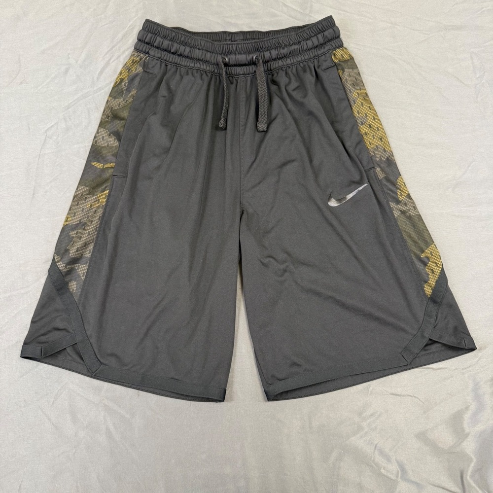 Nike Mens Dri-FIT Basketball Shorts Black Digi-Camo 925817-010 Size Small